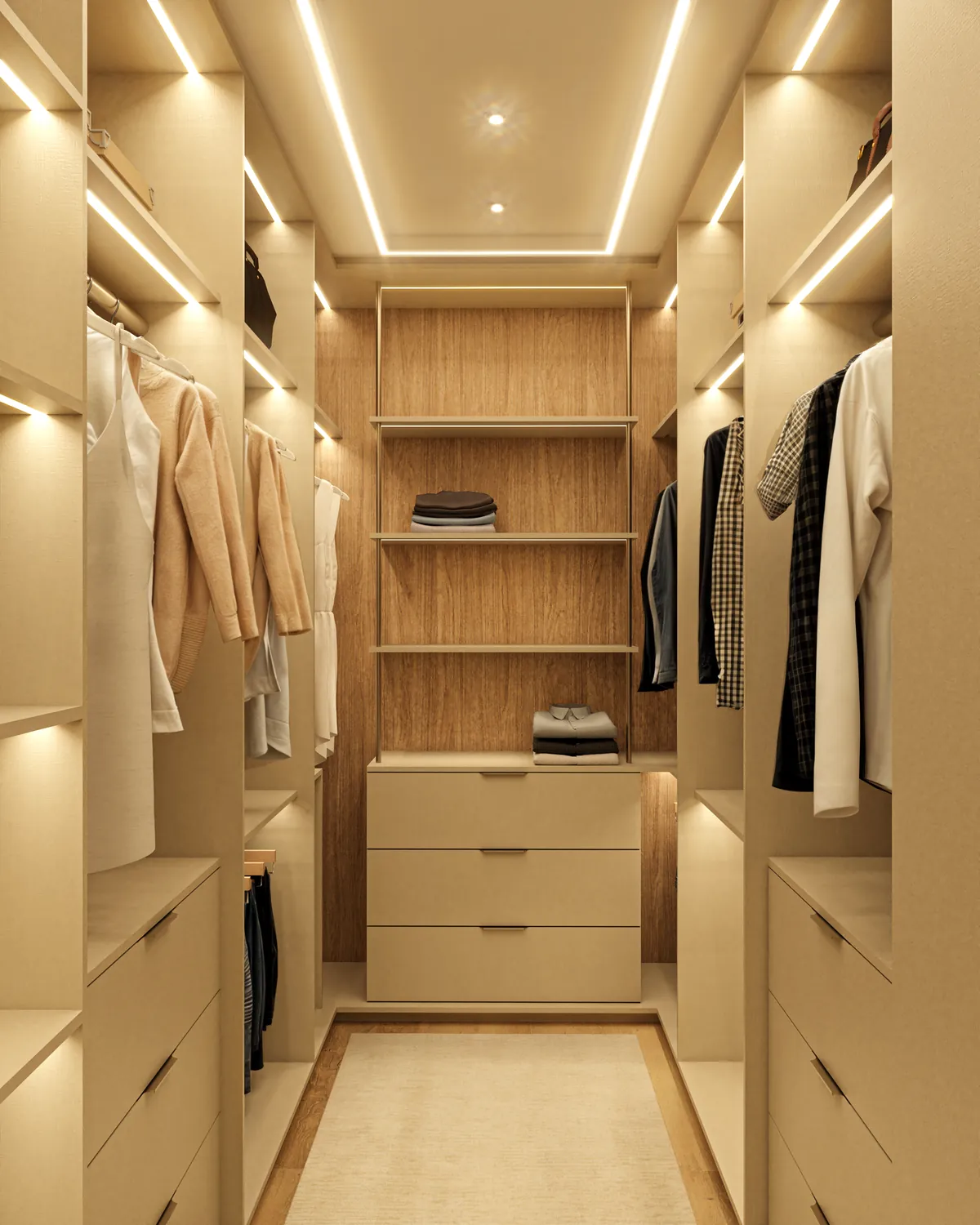 Projeto Golden — Closet